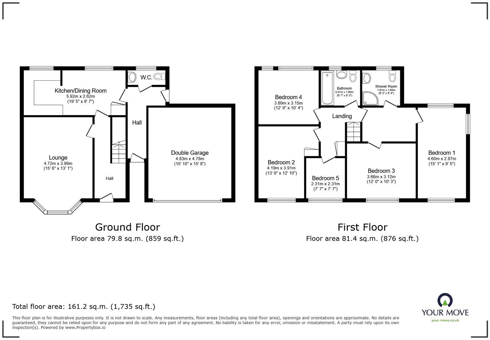 Haccombe Path, Milber, Newton Abbot, Devon, TQ12 floorplan
