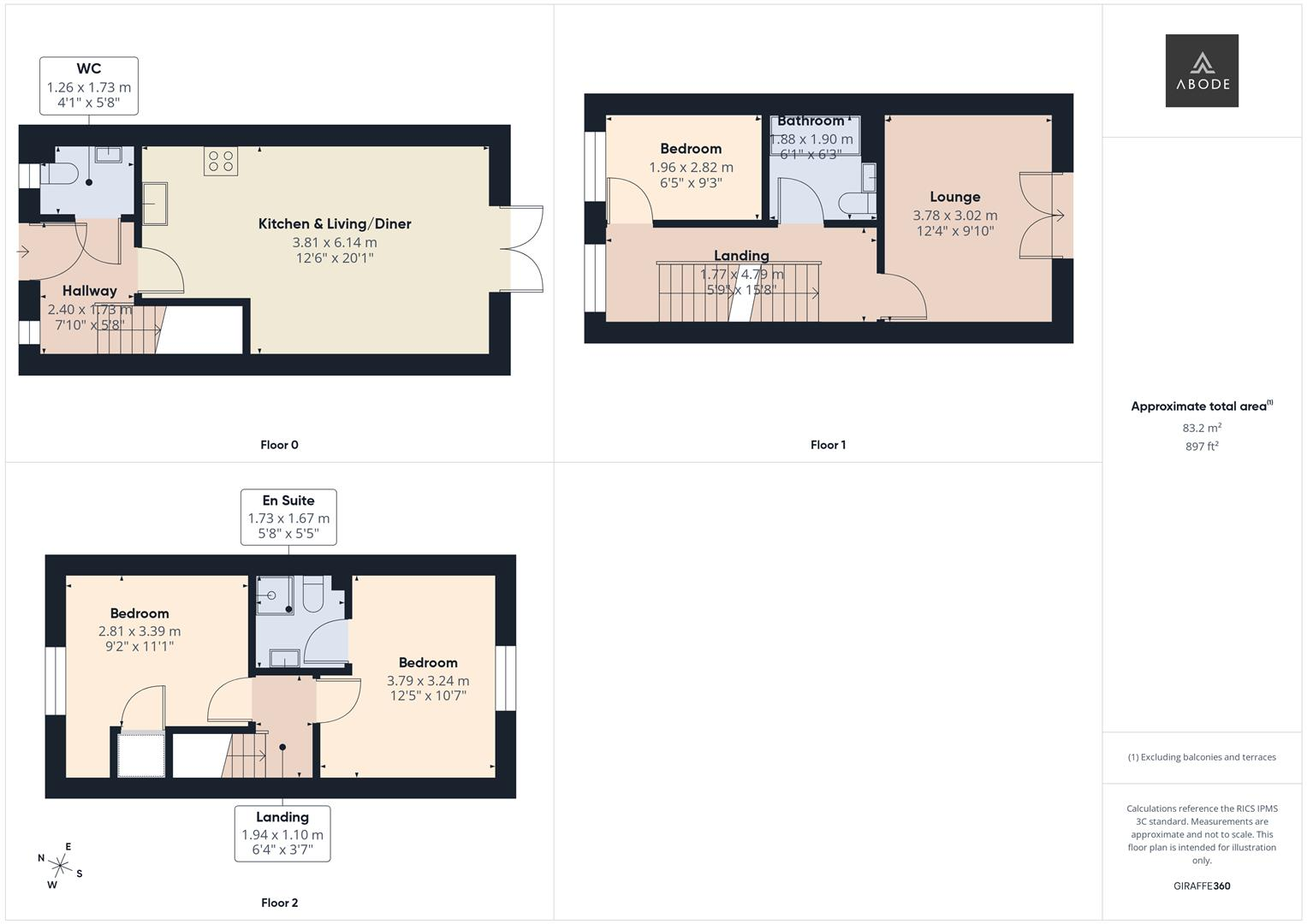 Alton Way, Littleover, DE23 3XD floorplan