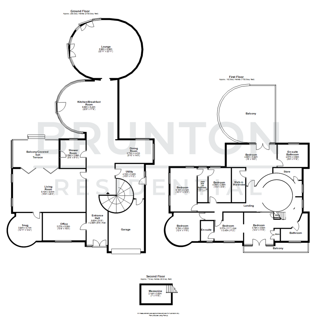 Moor Lane, Darras Hall, NE20 floorplan