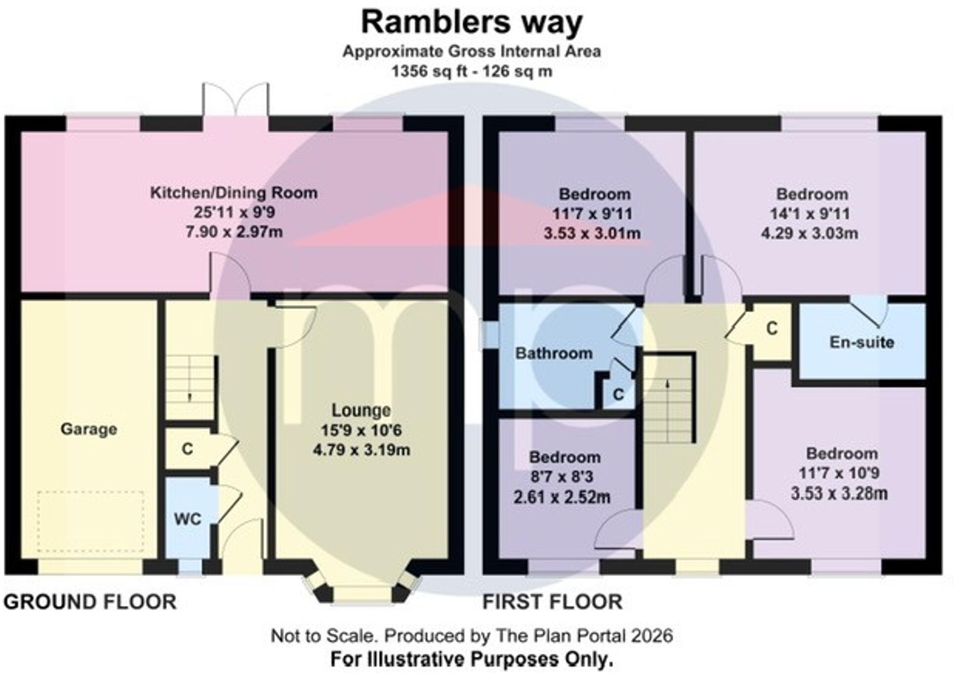 Ramblers Way, Hemlington, TS8 floorplan