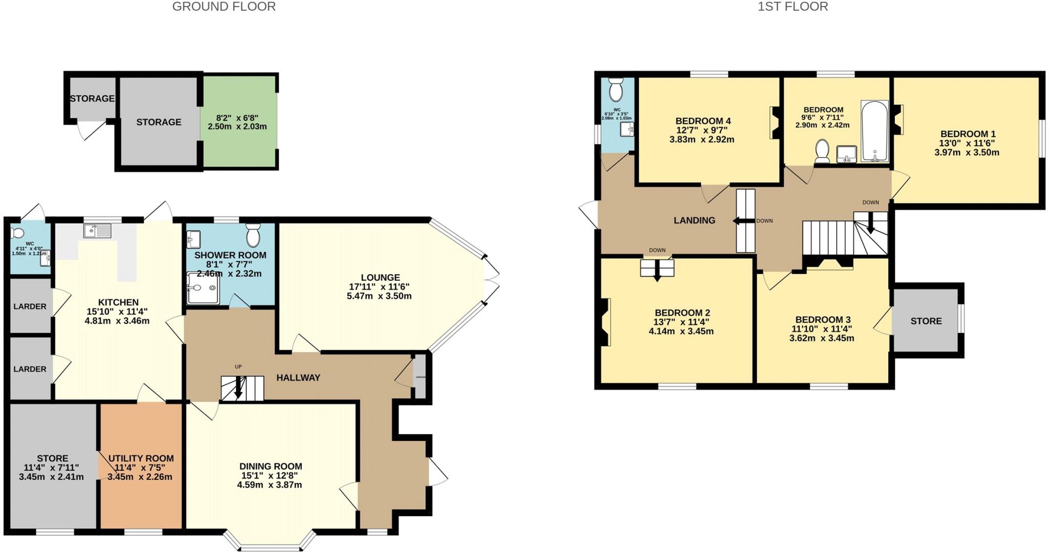 Larkstone Lane, Ilfracombe, Devon, EX34 floorplan