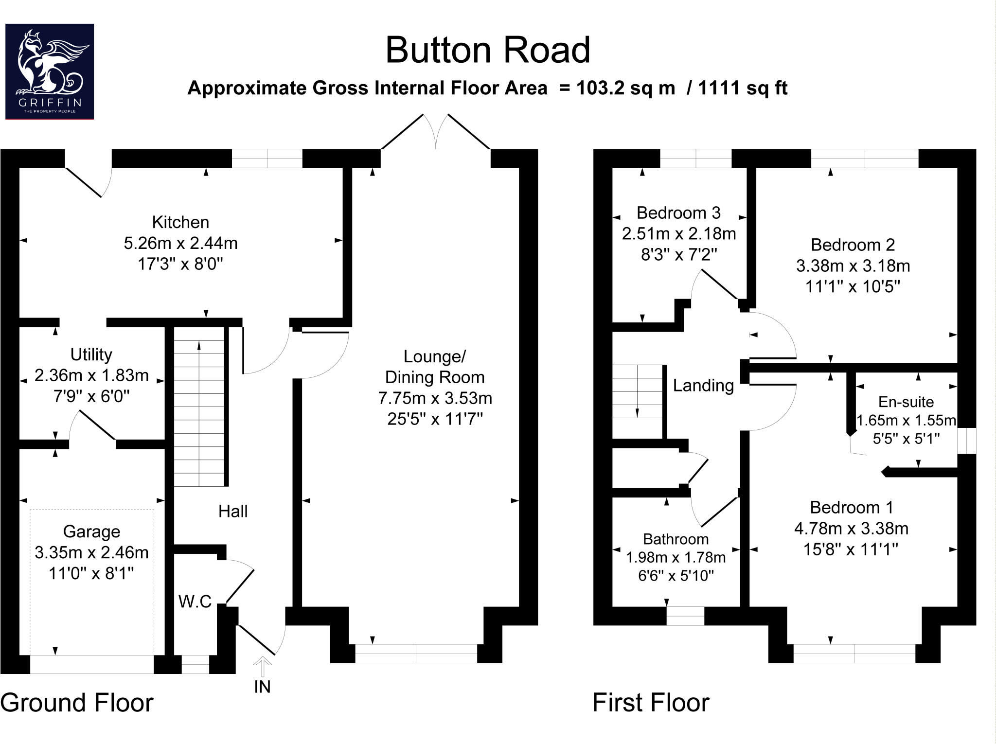 Button Road, Grays, RM17 floorplan