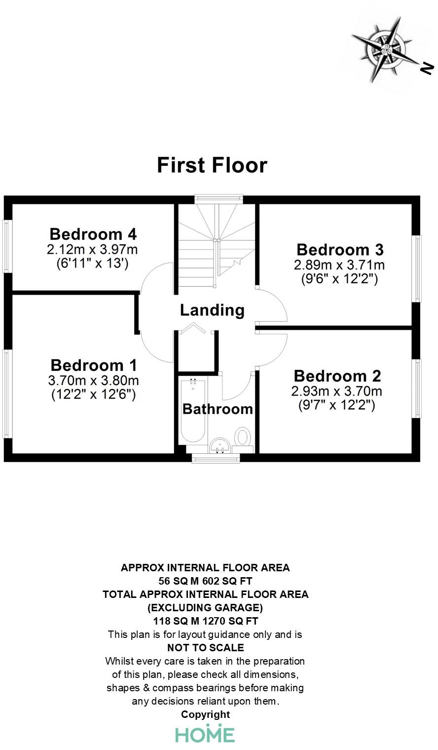 Osprey Way, Tile Kiln, Chelmsford floorplan