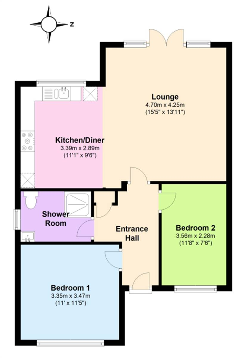 Daimler Avenue, Herne Bay floorplan