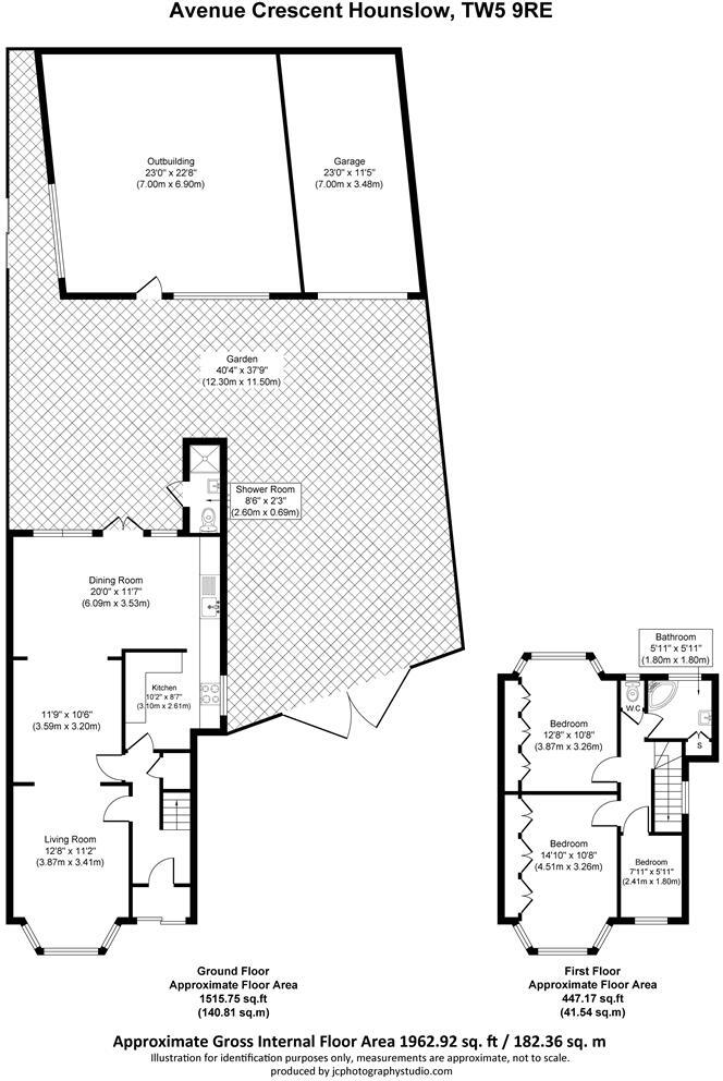 Avenue Crescent, Hounslow floorplan