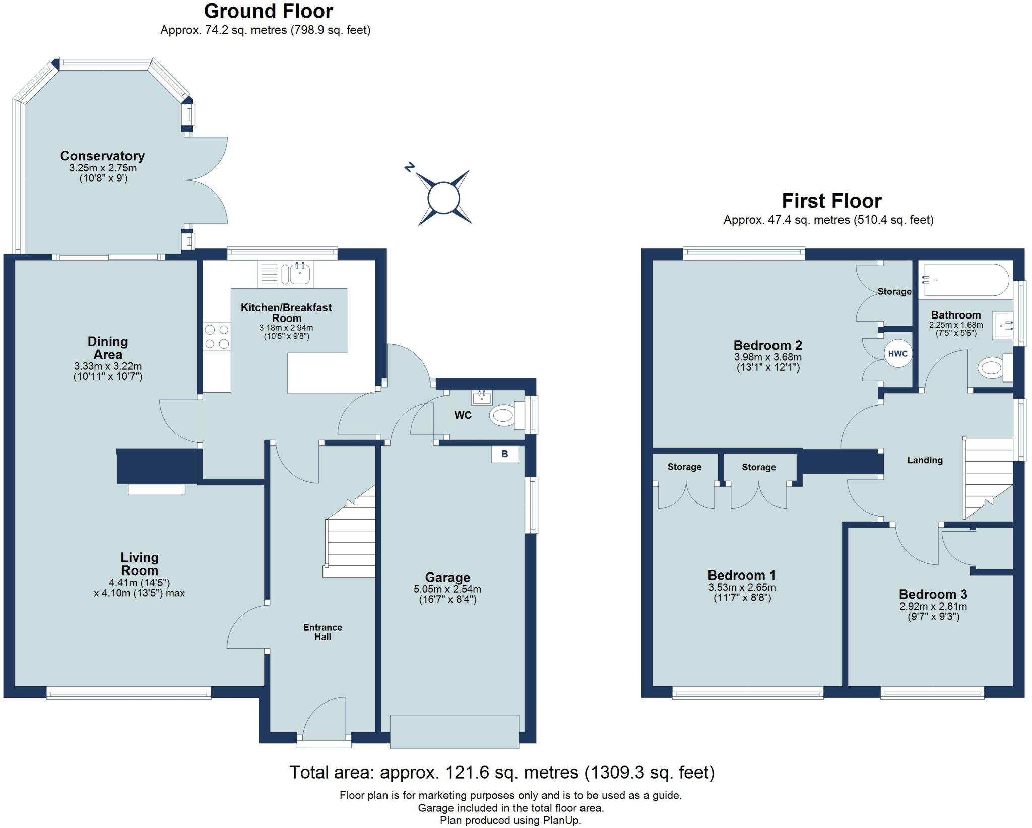Mansdale Road, Redbourn, Hertfordshire, AL3 floorplan