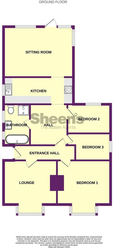 Thomas Road, Clacton-On-Sea, Essex floorplan