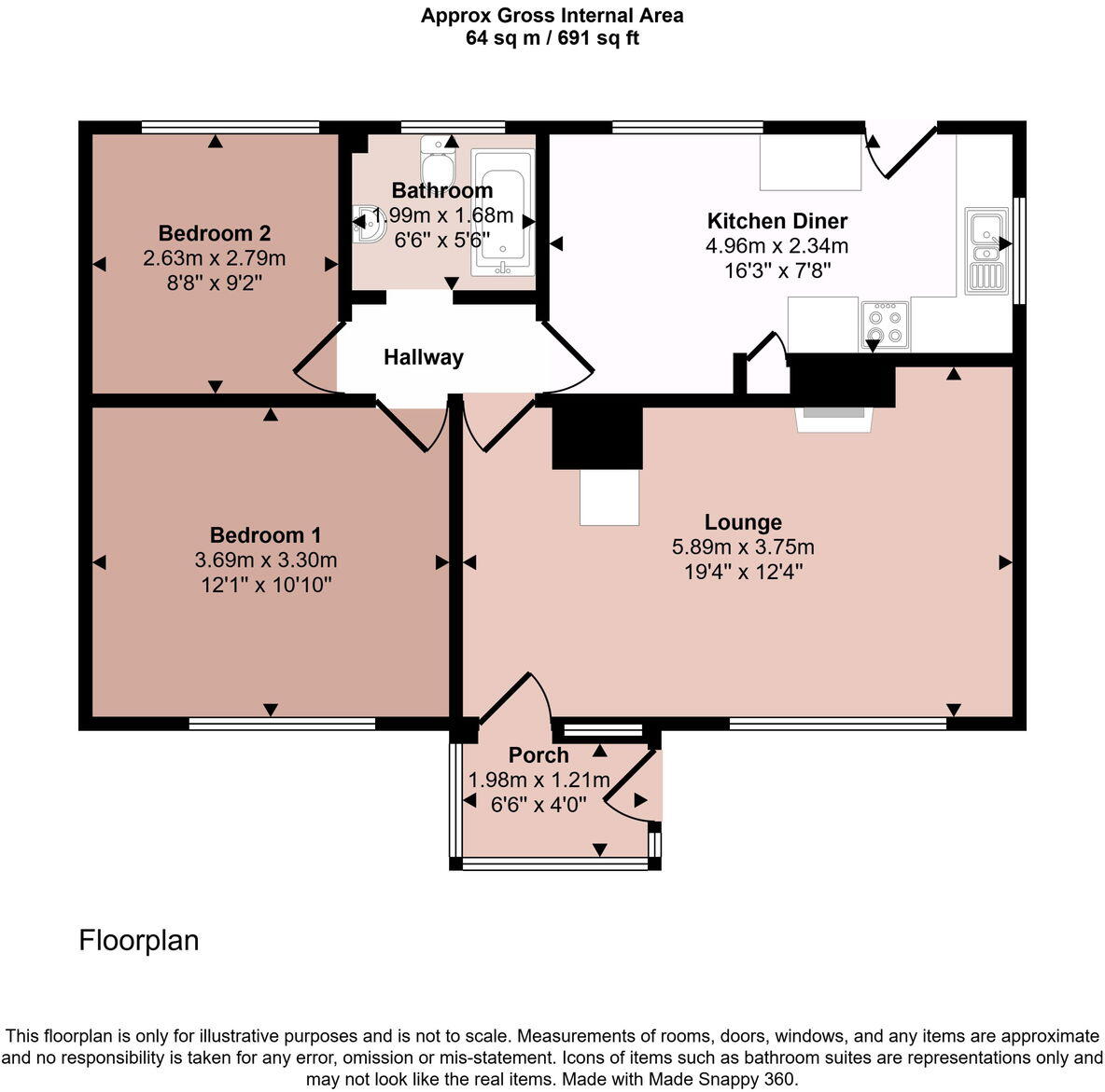 Grenville Drive, Tavistock, PL19 8DP floorplan