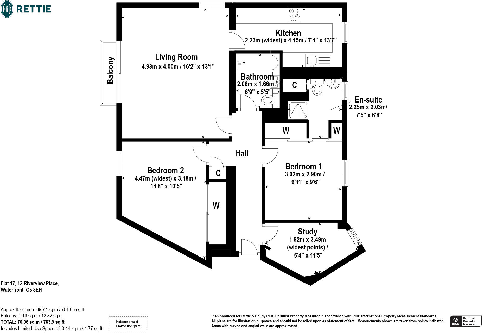 Riverview Place, Waterfront floorplan