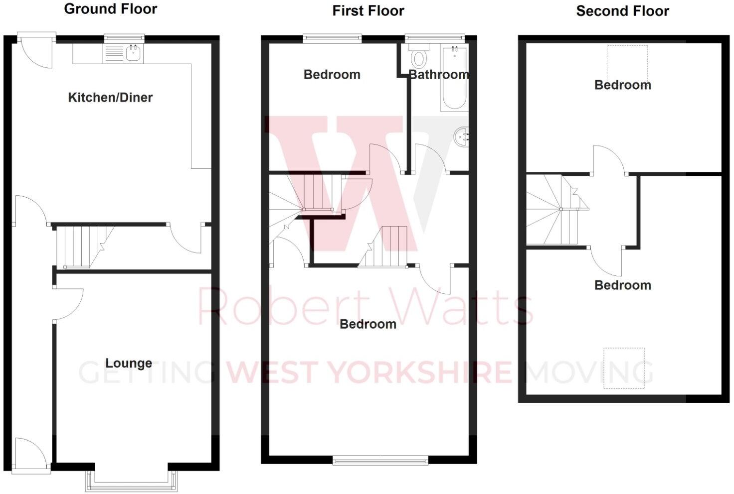Cumberland Road, Lidget Green, Bradford, BD7 floorplan