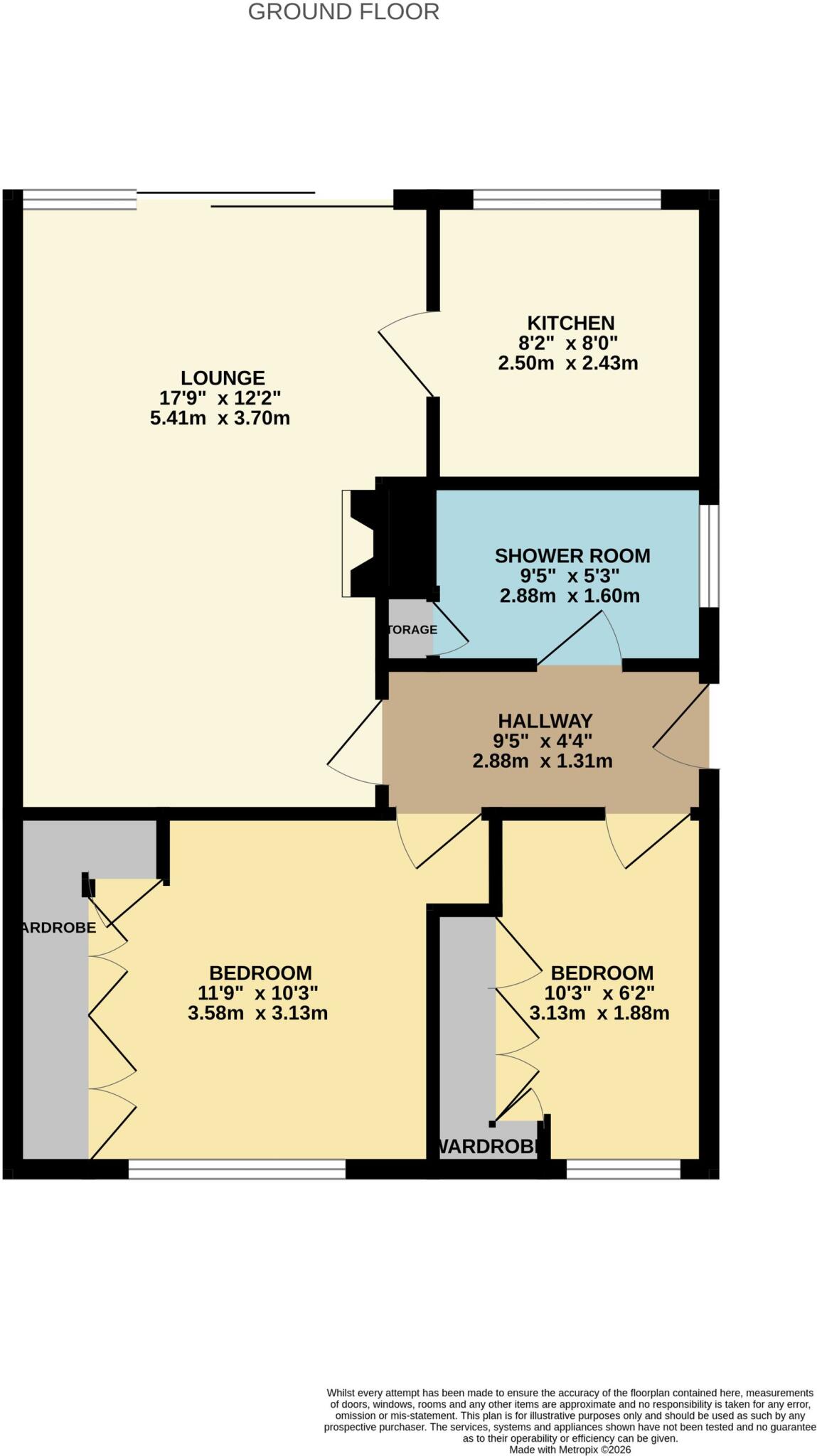 Stapleton Close, Seamer, YO12 floorplan