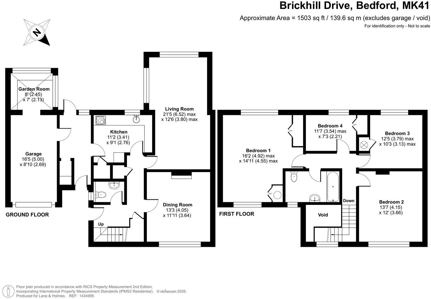 Brickhill Drive, Bedford floorplan