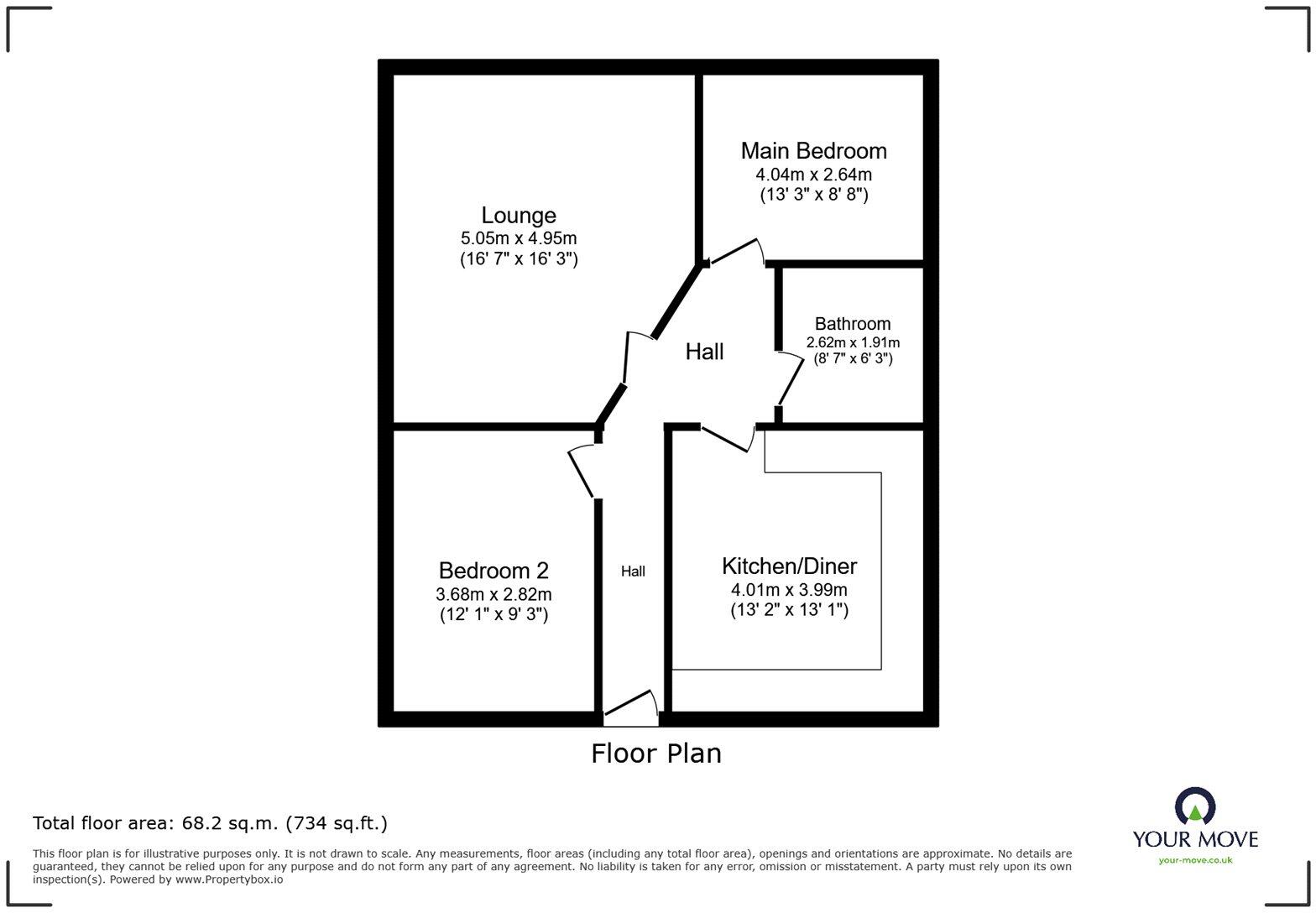 Victoria Court, Tottington, Bury, Greater Manchester, BL8 floorplan