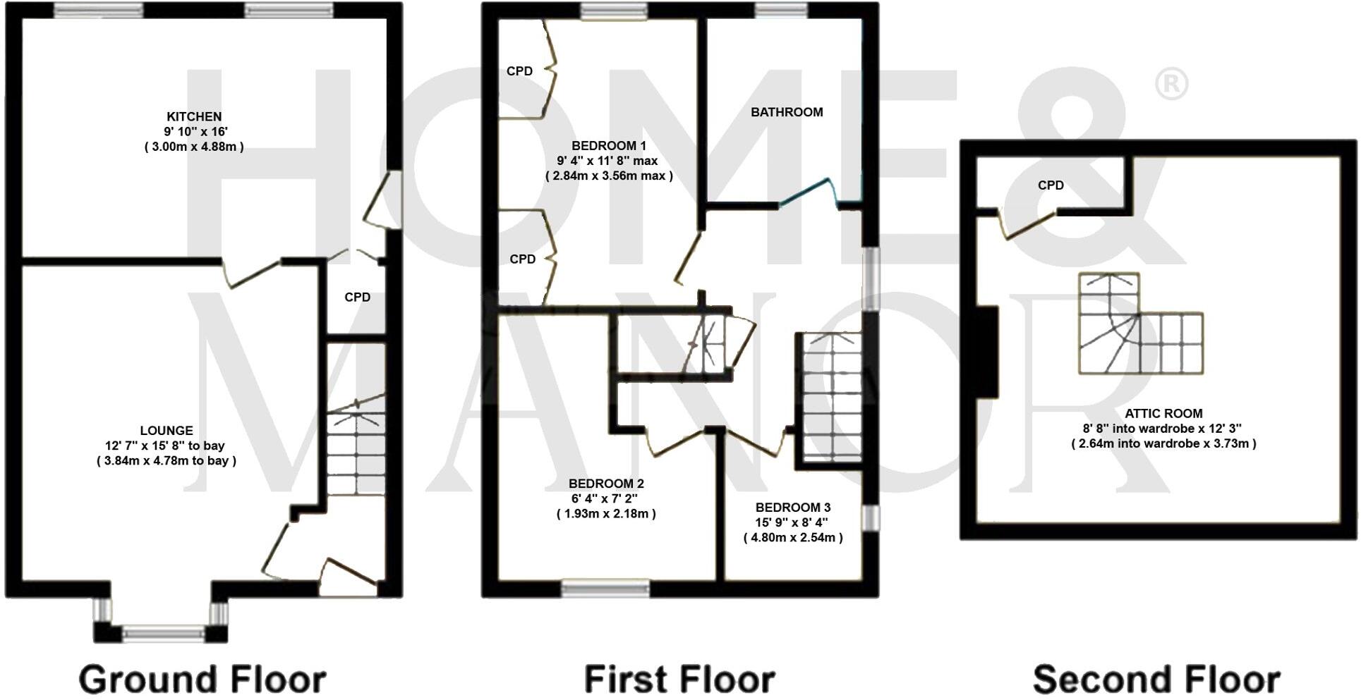 Rowlands Avenue, Huddersfield, HD5 floorplan
