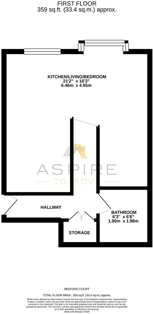 Bedford Court, Bath, BA1 floorplan