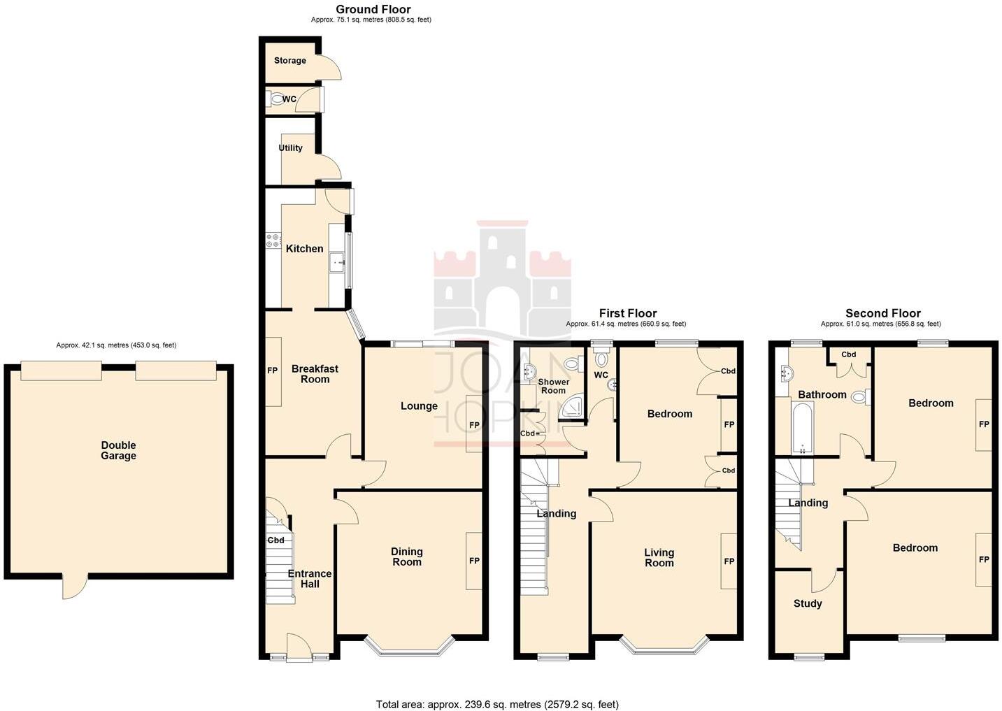 Castle Street, Beaumaris floorplan
