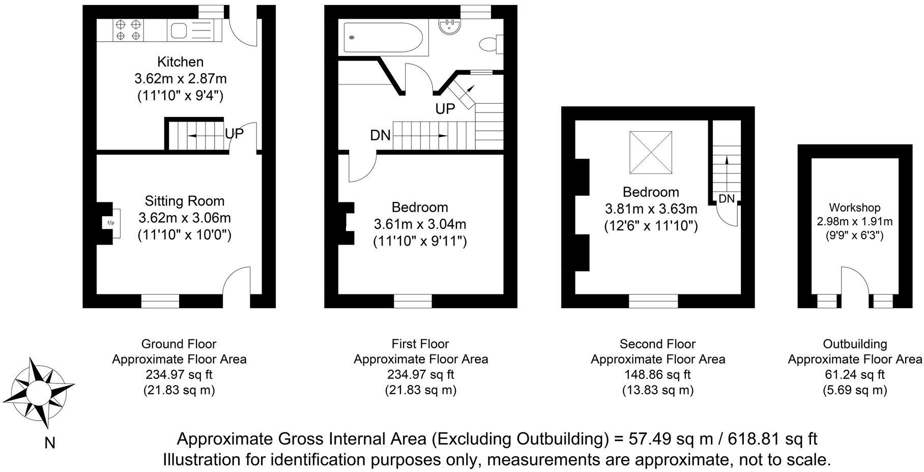 Valence Road, Lewes, BN7 floorplan