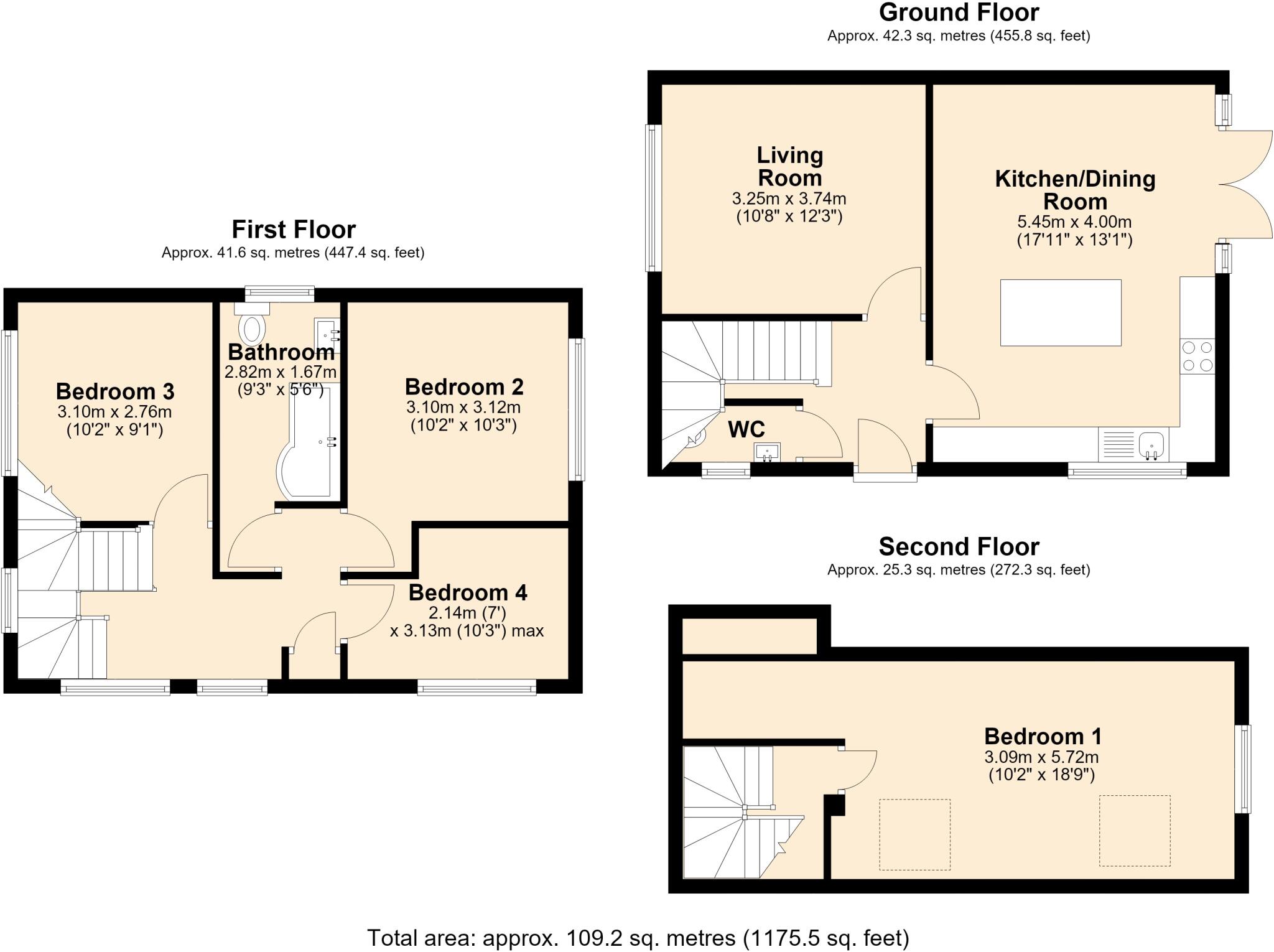 Wendover Road, Manchester floorplan