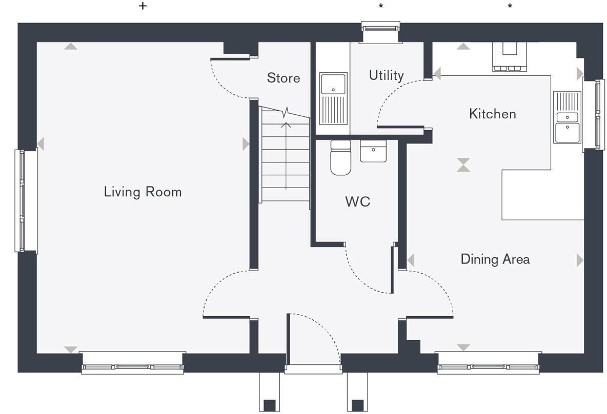 Horsham Road
Alfold
Surrey
GU6 8JE floorplan