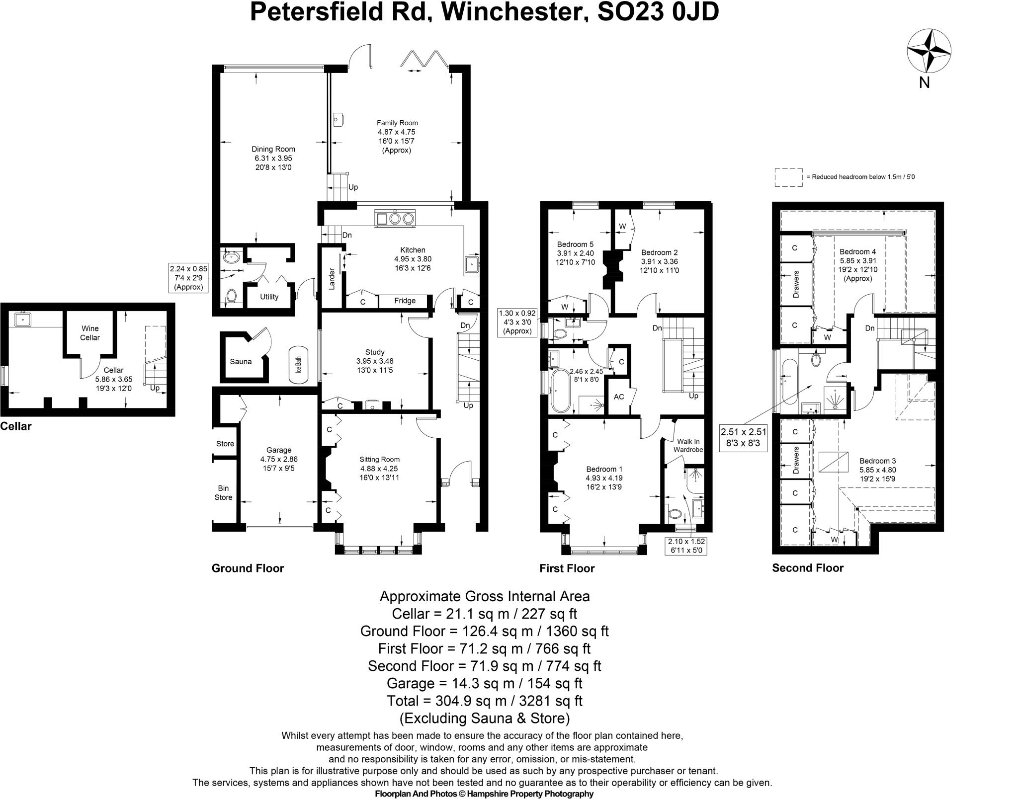 Petersfield Road, Winchester, SO23 floorplan