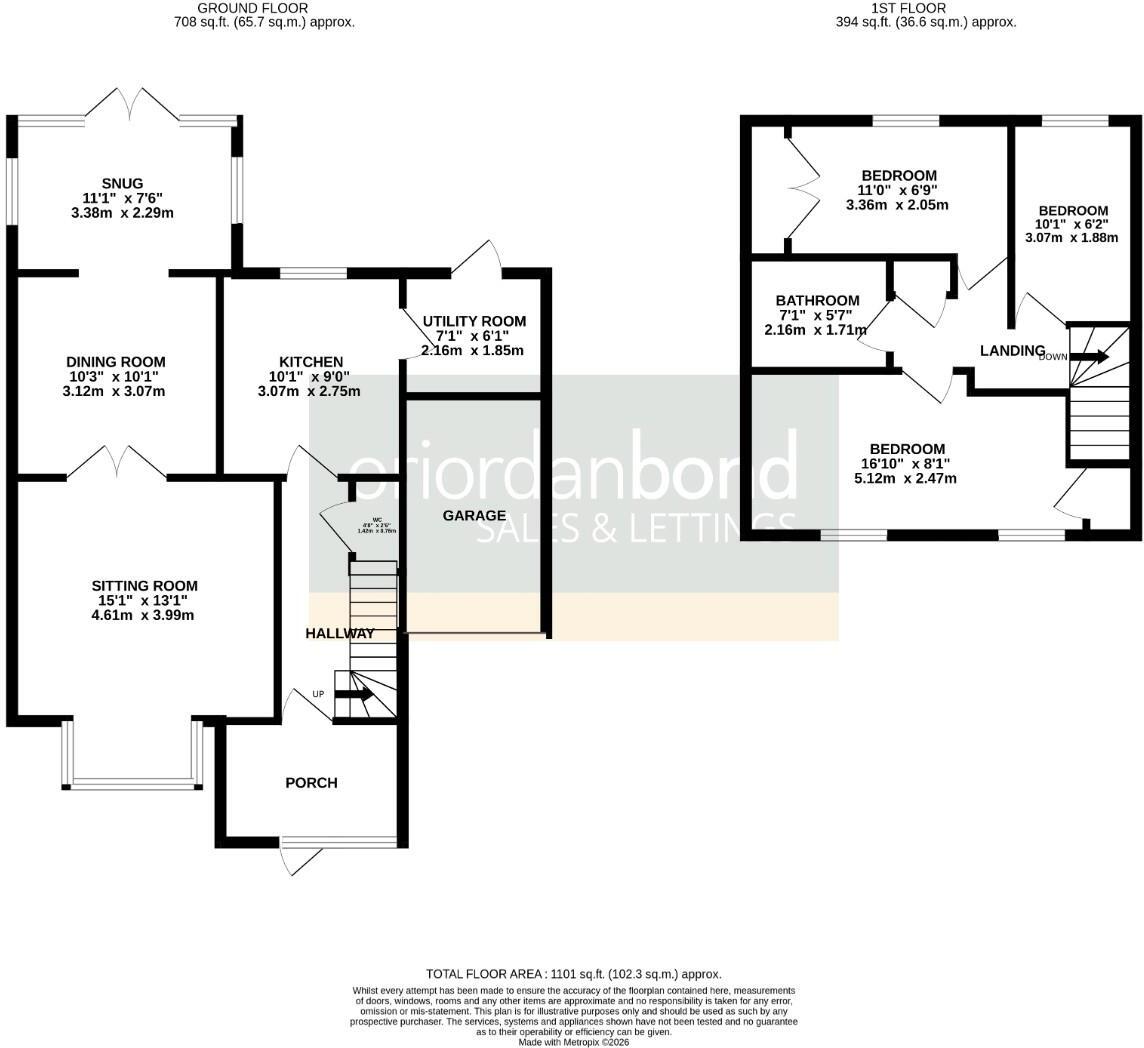 Princess Close, Abington Vale, Northampton NN3 floorplan