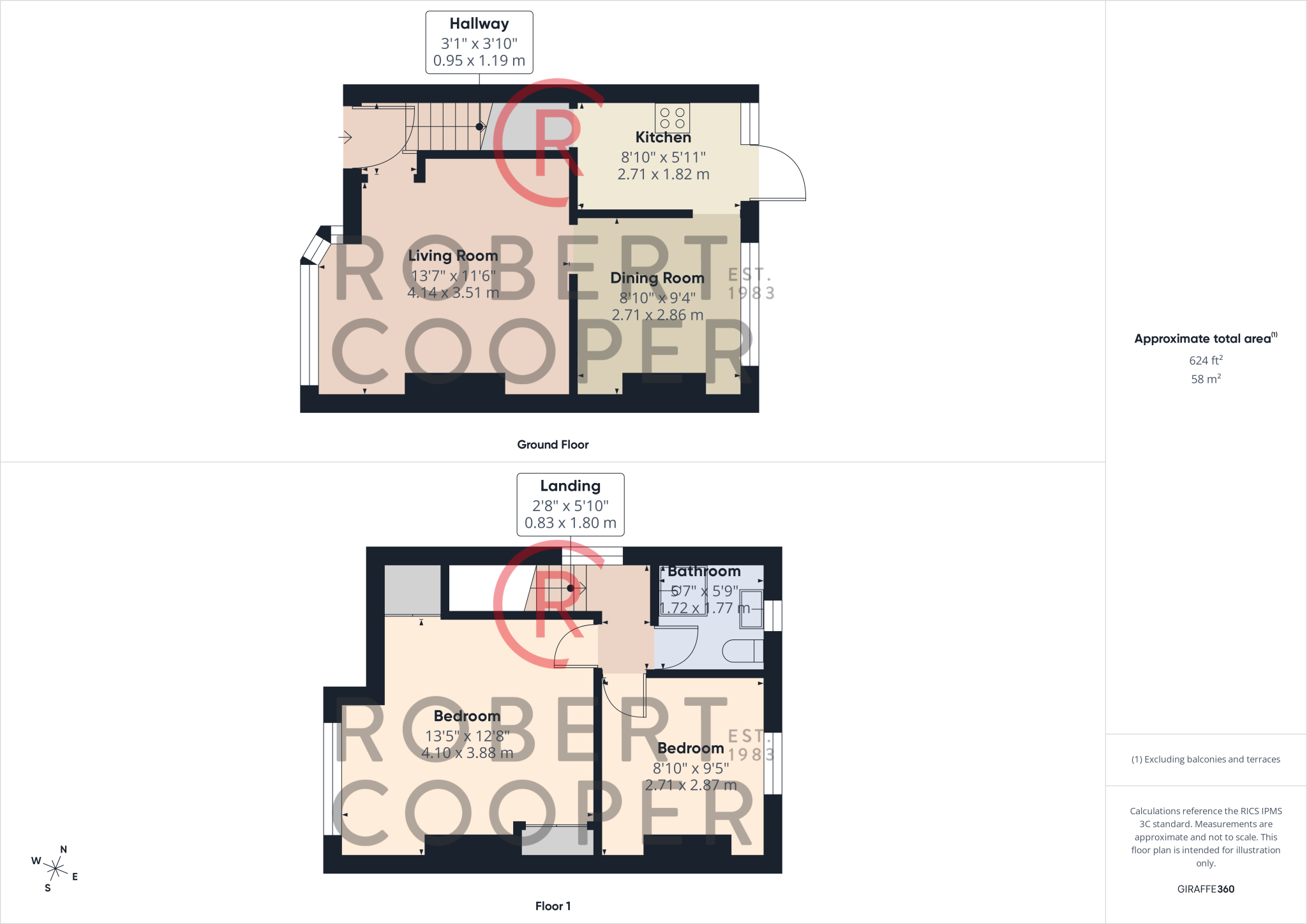 Castle Road, Northolt, UB5 floorplan