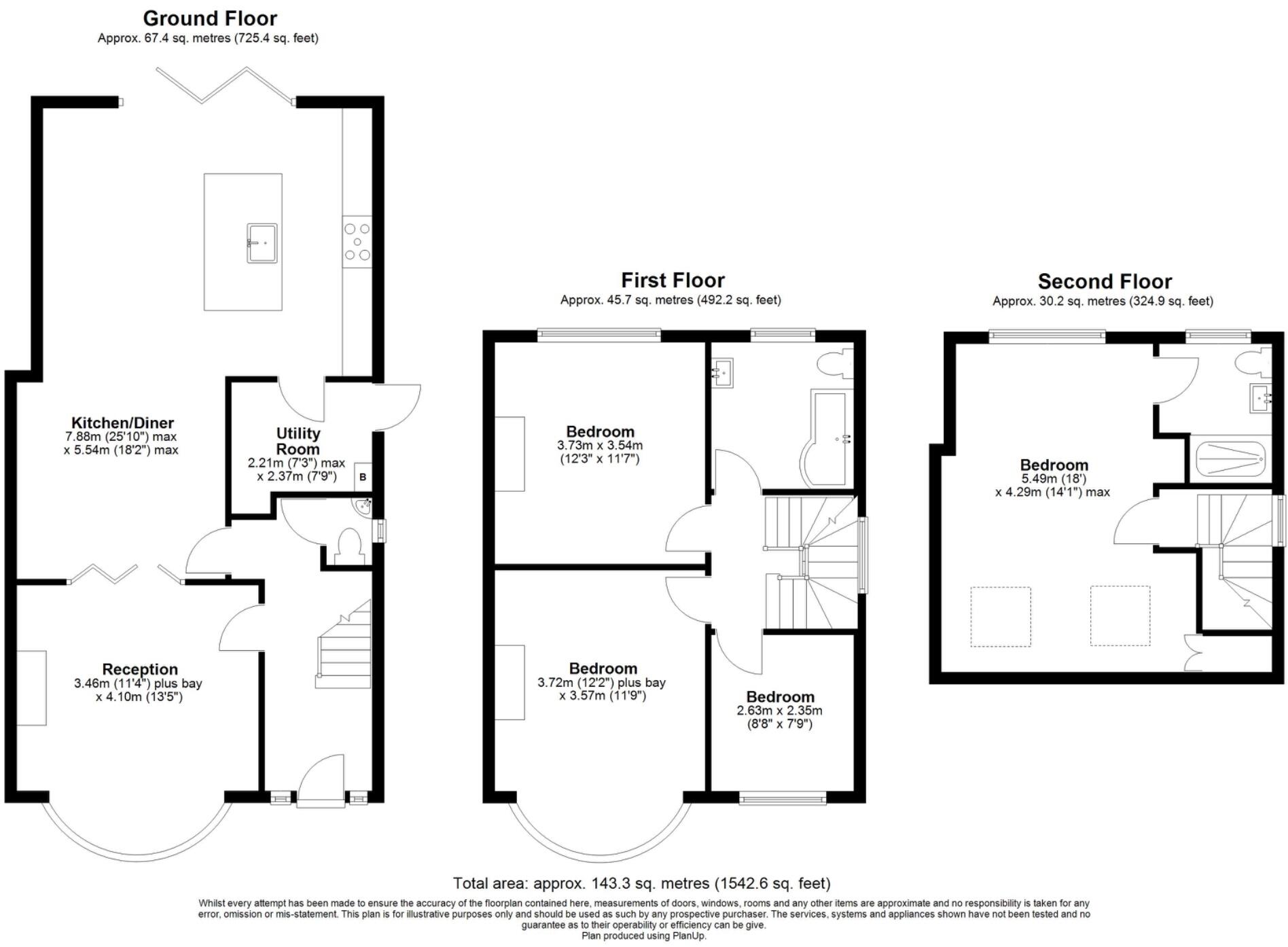Victoria Road, Chingford, E4 floorplan