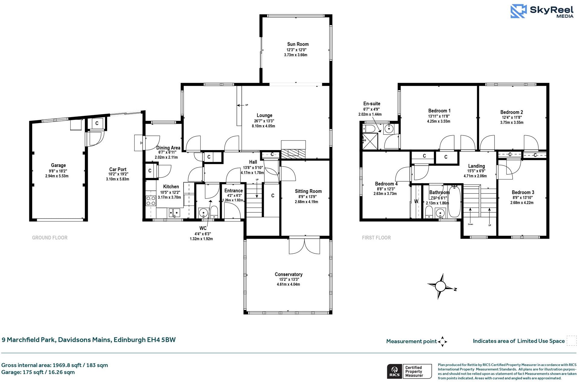 Marchfield Park, Davidson's Mains, Edinburgh floorplan