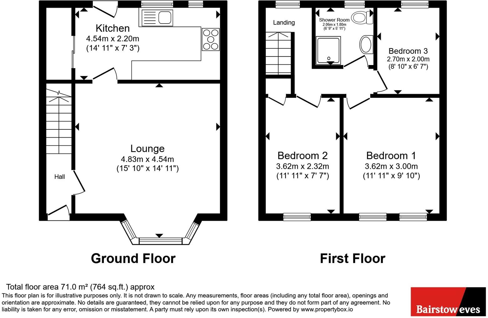 Collins Avenue, Sutton-in-Ashfield, Nottinghamshire, NG17 floorplan