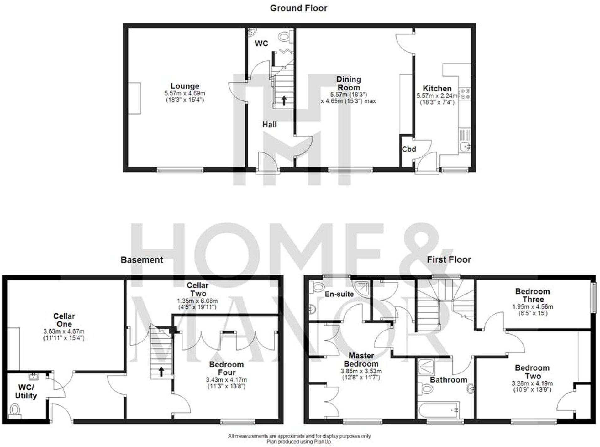Cowms Lodge, Lascelles Hall Road, Lascelles Hall floorplan
