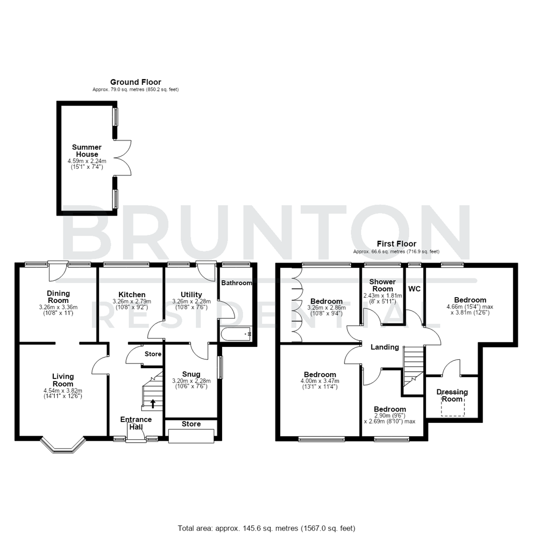 The Turn, Loansdean, NE61 floorplan