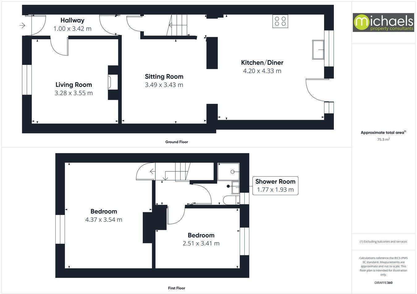 Siam Place, Sudbury, CO10 floorplan