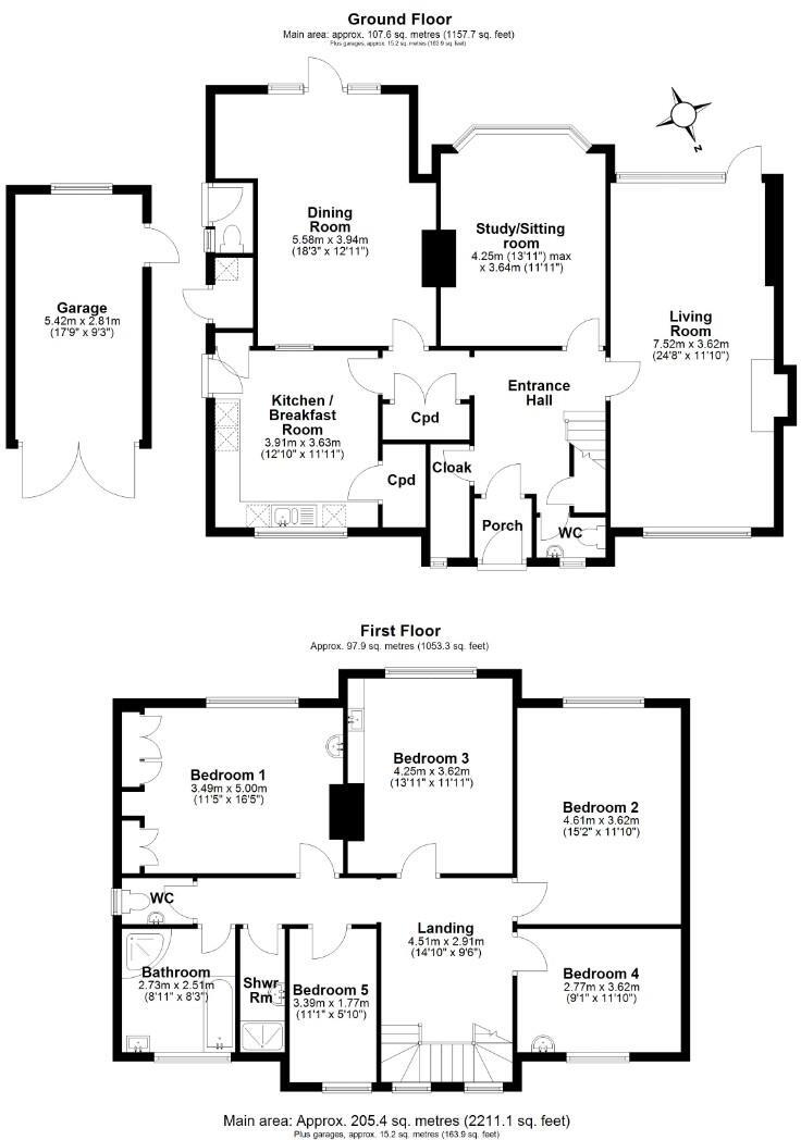 Gilbert Road, Cambridge floorplan