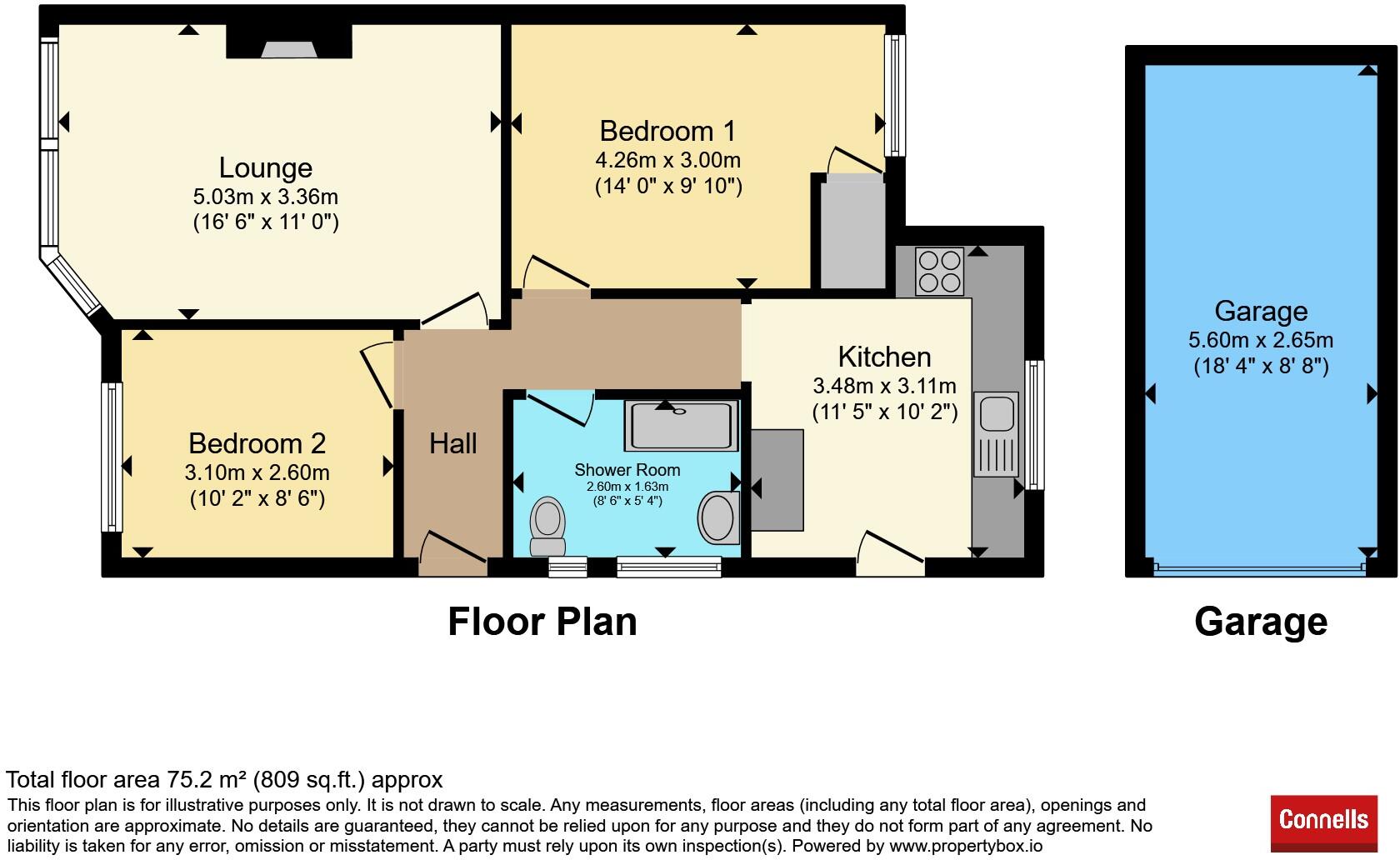 Flaxman Drive, Maidstone floorplan