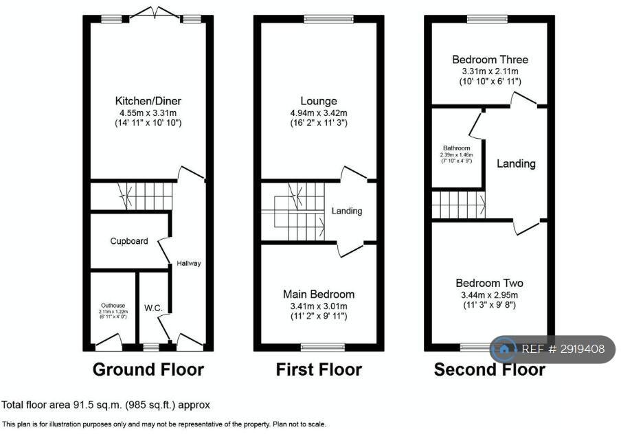 Heaton Walk, Newcastle Upon Tyne, NE6 floorplan