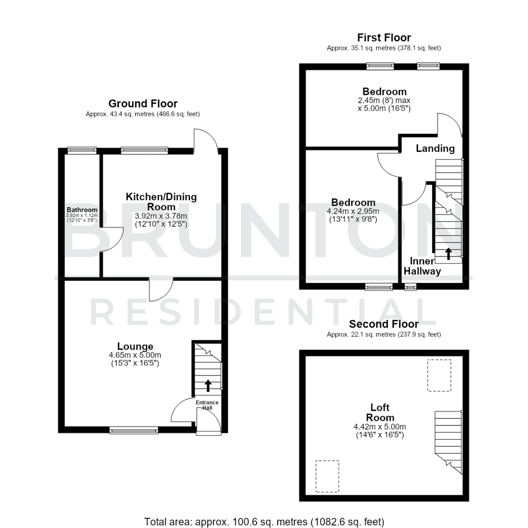 Rokeby Street, Lemington, NE15 floorplan