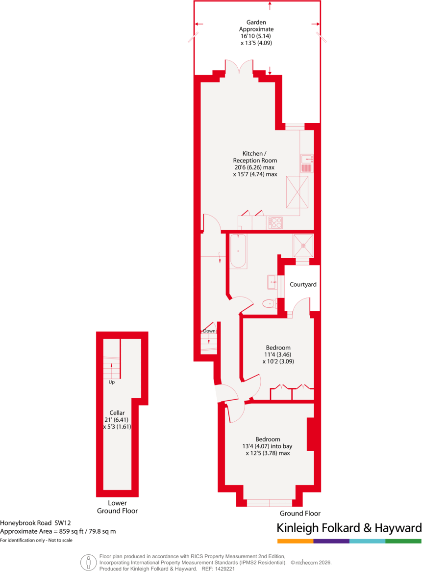 Honeybrook Road, Balham, London, SW12 floorplan