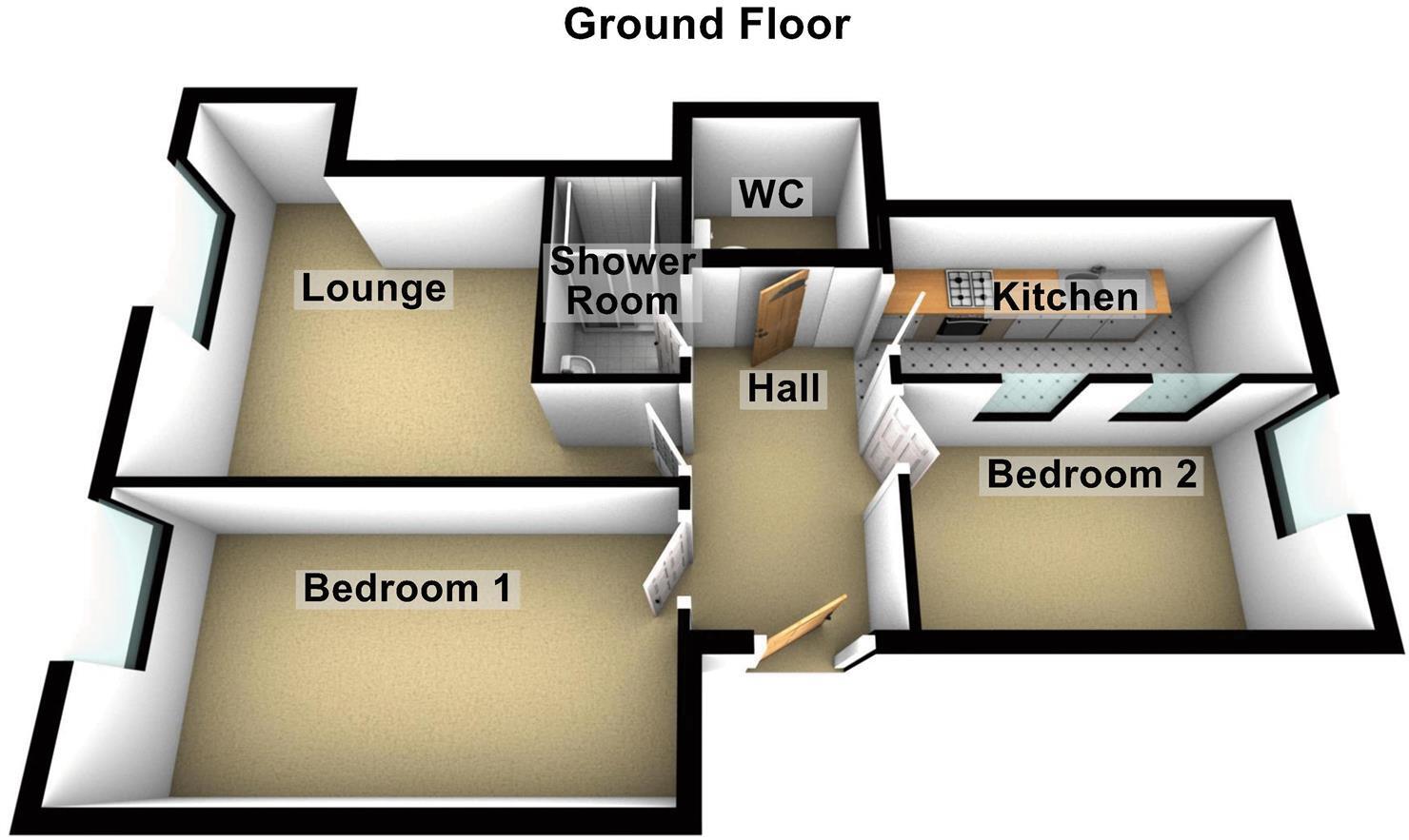 Cavendish House, 9 Larkstone Terrace, Ilfracombe floorplan