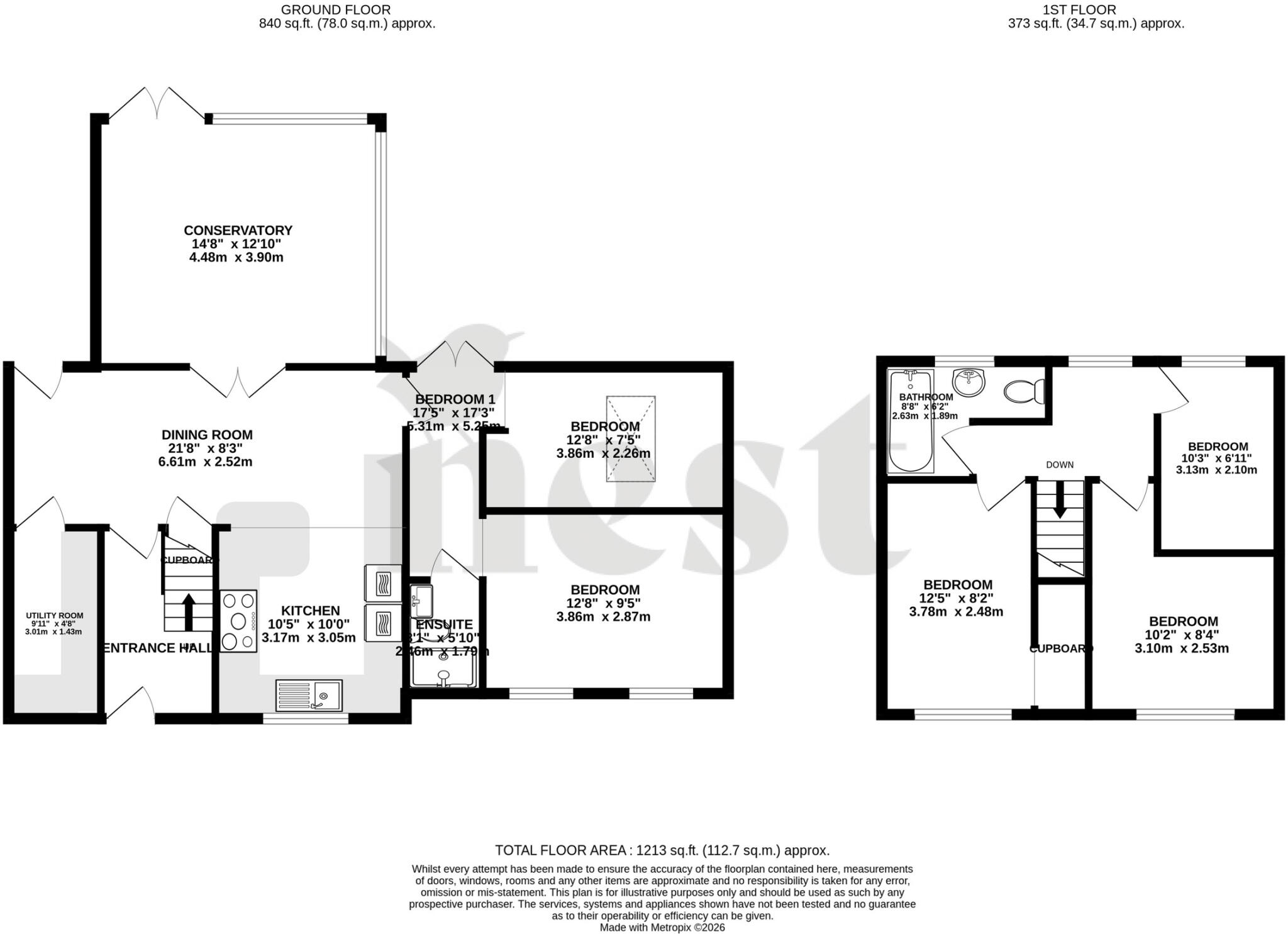 Creedwell Orchard, Milverton, Taunton floorplan