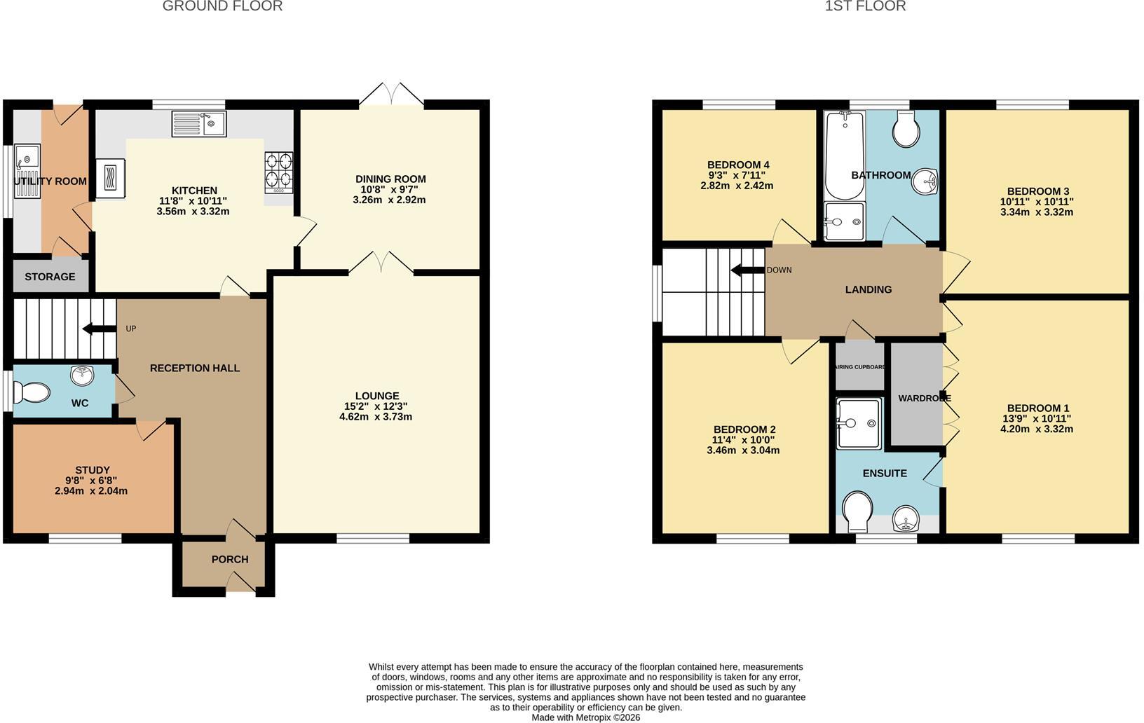 Moravia Close, Bridgwater floorplan