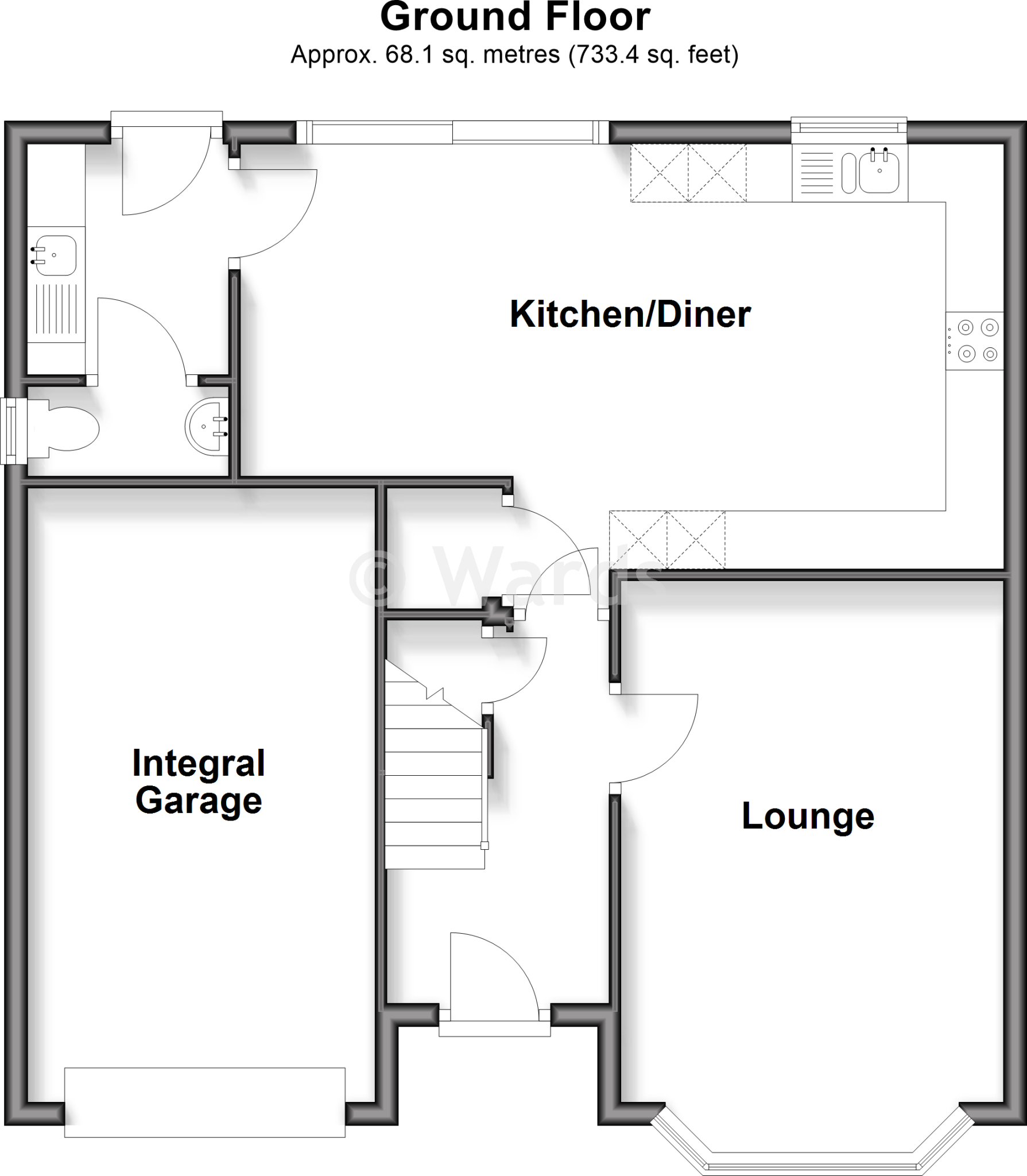 Hagelstowe Avenue, High Halstow, Rochester, Kent floorplan