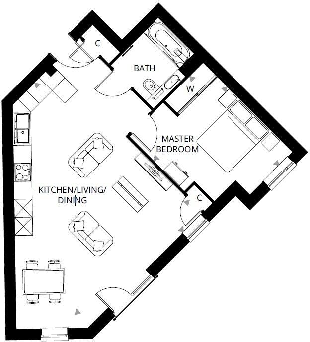 Station Hill, Bury St. Edmunds floorplan