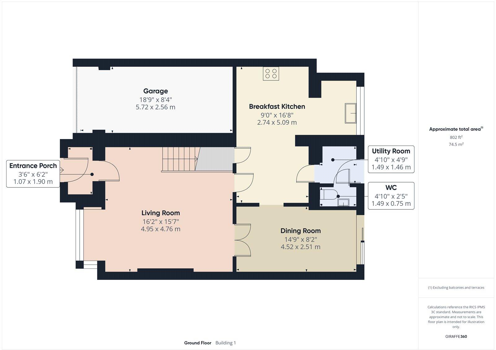 Kepple Close, New Rossington, Doncaster, South Yorkshire, DN11 floorplan