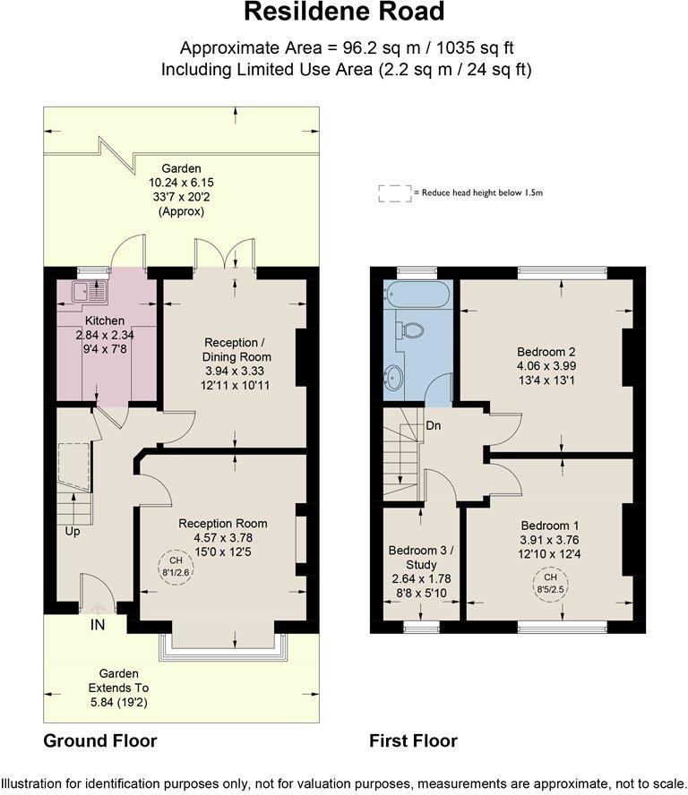 Riseldine Road, Forest Hill, London, SE23 floorplan