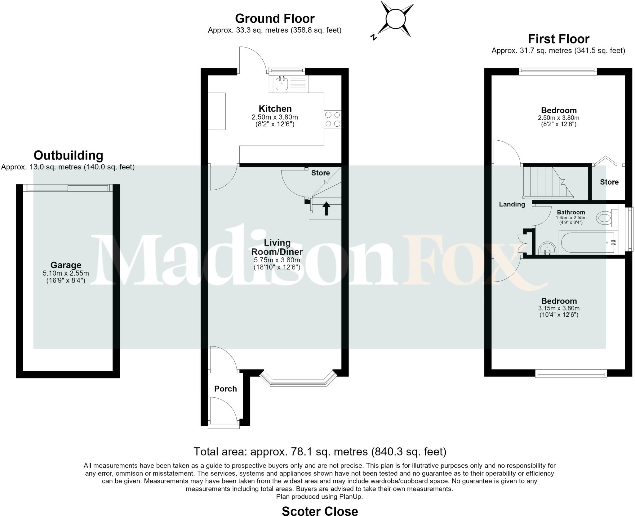 Scoter Close, Woodford Green, IG8 floorplan