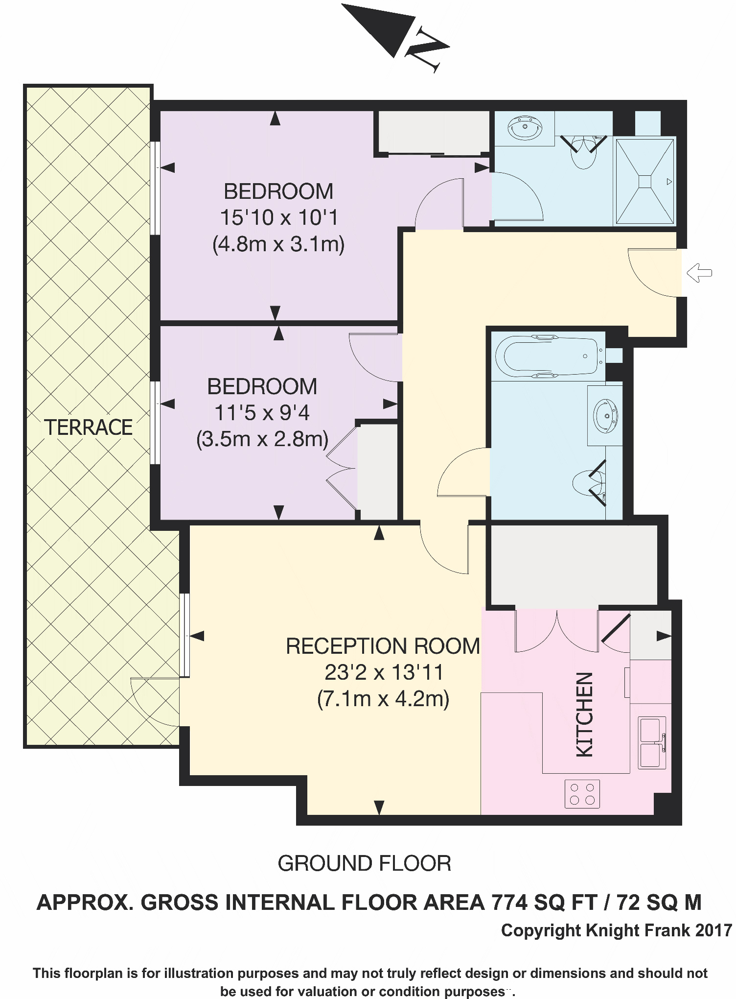 Lockside House, Chelsea Creek, Fulham, SW6 floorplan