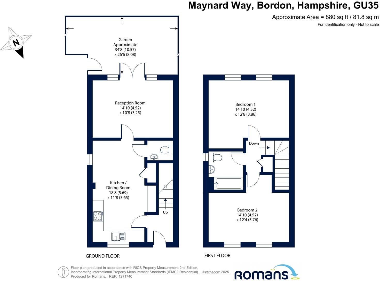 Maynard Way, Bordon, Hampshire floorplan
