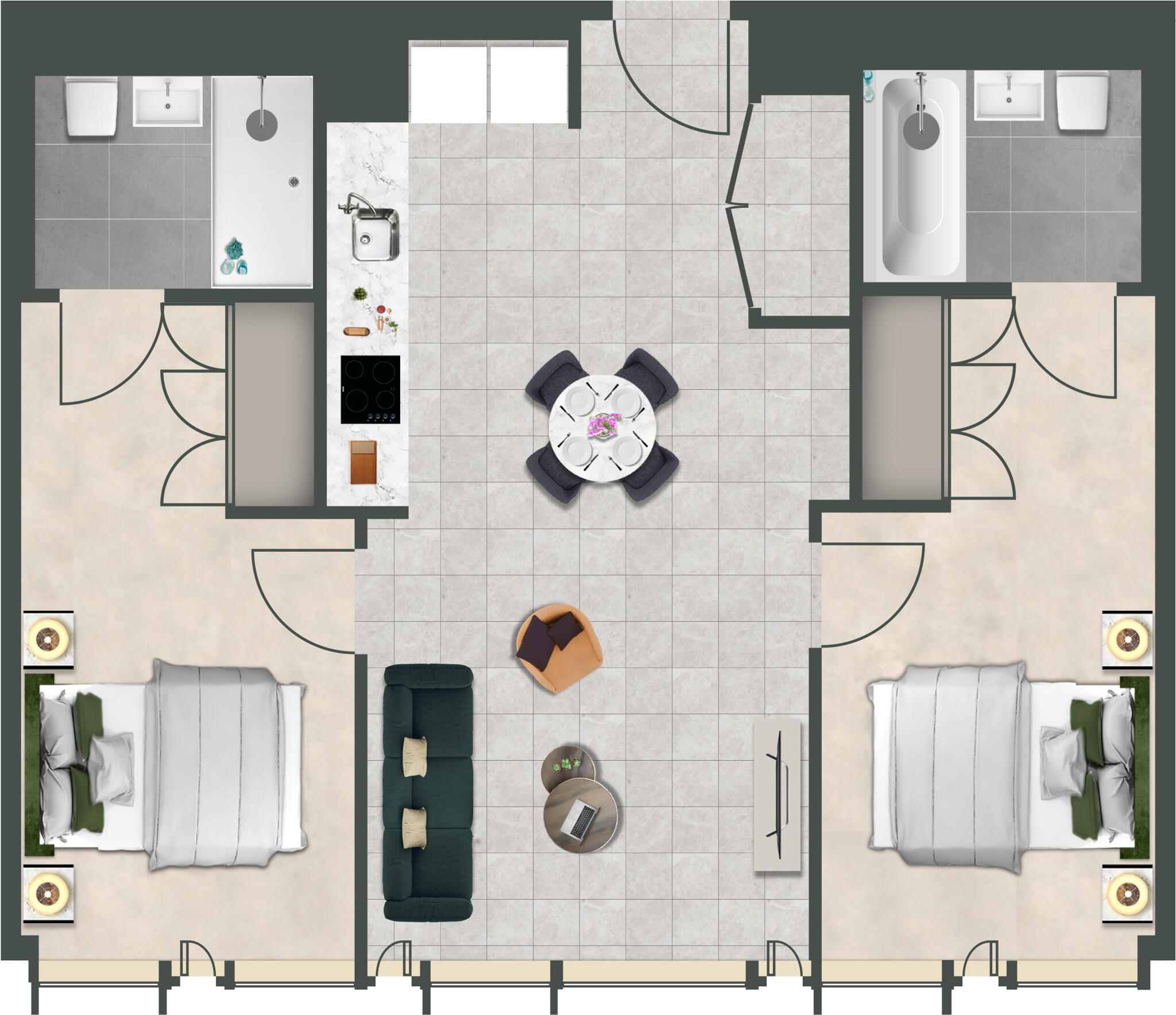 218 Broad Street Birmingham B15 floorplan