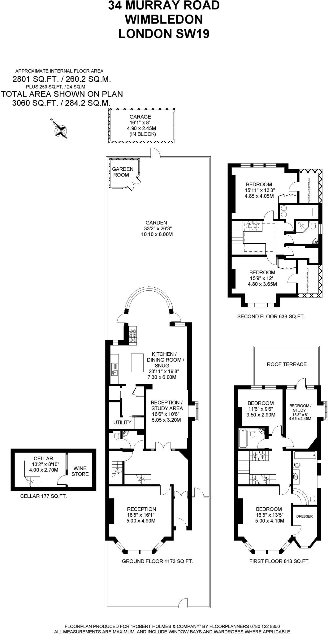 Murray Road, Wimbledon Village, SW19 floorplan