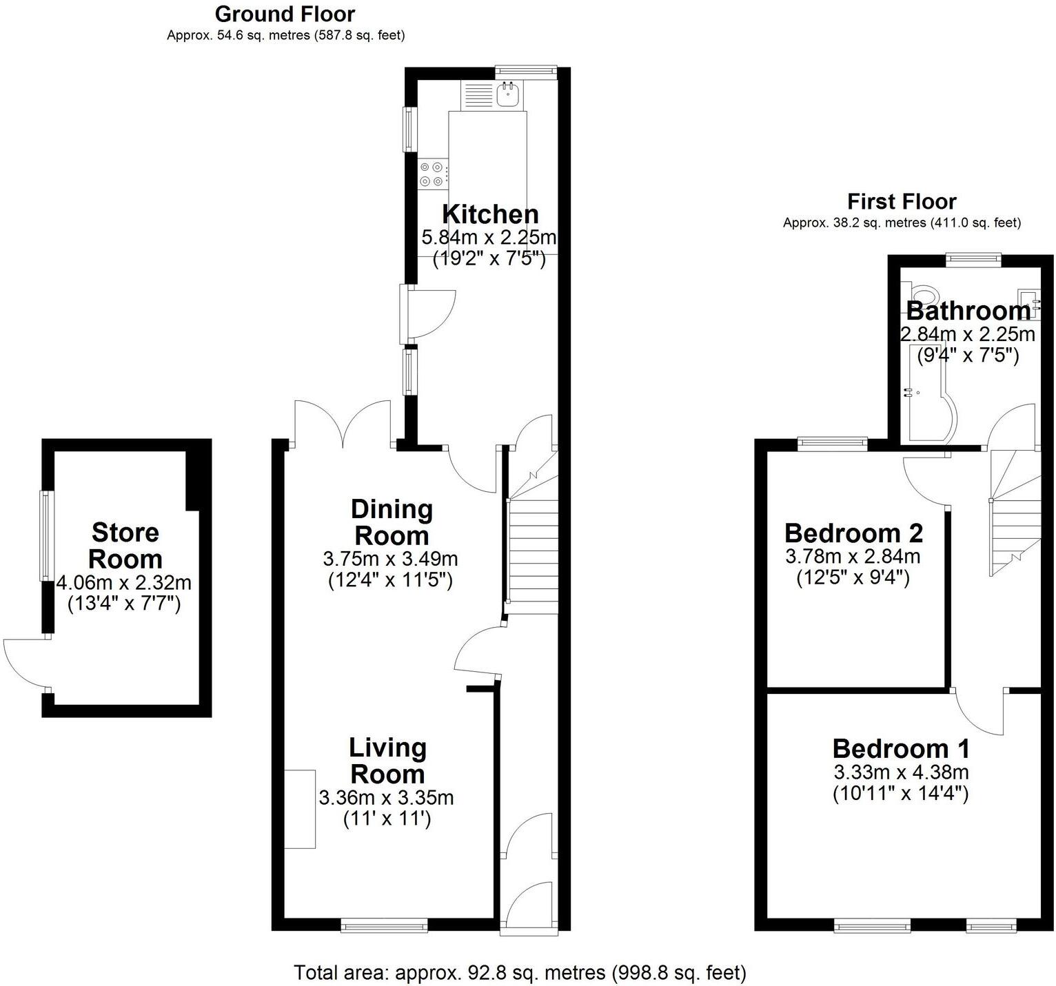 Gibson Street, Stockton Heath, WA4 floorplan